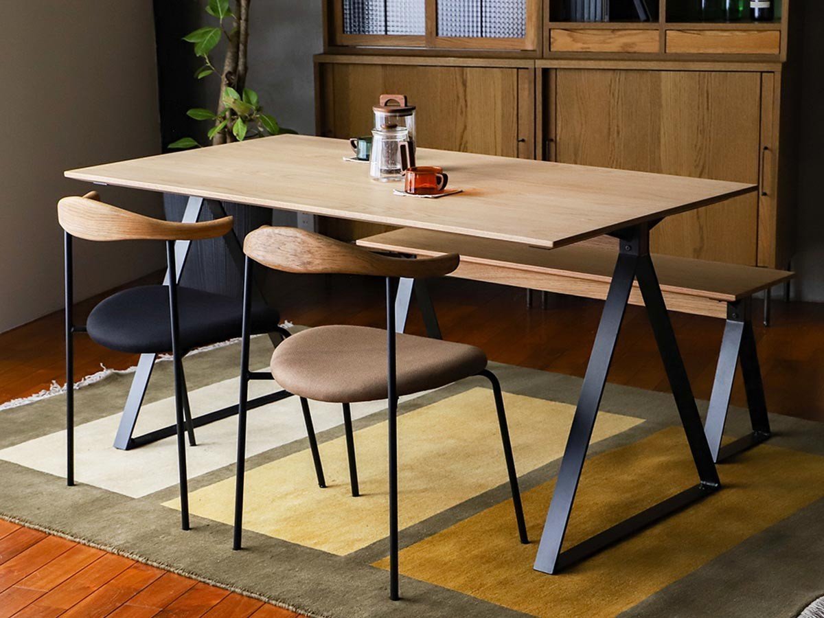 【アデペシュ/a.depeche / GOODS】のVAKE dining table / ベイク ダイニングテーブル インテリア・キッズ・メンズ・レディースファッション・服の通販 founy(ファニー) 　オイル　Body Oil　シンプル　Simple, Minimal　スリム　Slim, Slim Fit　テーブル　Table, Dining Table　モダン　Modern, Contemporary　ホーム・キャンプ・アウトドア・お取り寄せ　Home Living / Home & Lifestyle / Camping Gear / Outdoor Camping　家具・インテリア　Home Furniture & Interior. Stylish & Functional Living Spaces　テーブル　Dining, Coffee & Side Tables　ダイニングテーブル・食卓テーブル　Dining Tables　参考イメージ|ID: prp329100004580426 ipo3291000000033036682