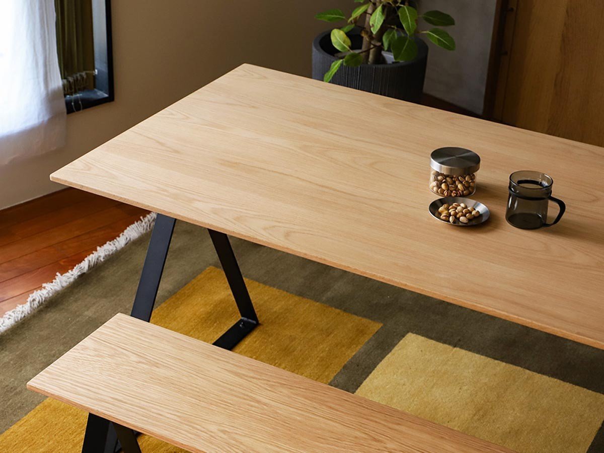 【アデペシュ/a.depeche / GOODS】のVAKE dining table / ベイク ダイニングテーブル インテリア・キッズ・メンズ・レディースファッション・服の通販 founy(ファニー) 　オイル　Body Oil　シンプル　Simple, Minimal　スリム　Slim, Slim Fit　テーブル　Table, Dining Table　モダン　Modern, Contemporary　ホーム・キャンプ・アウトドア・お取り寄せ　Home Living / Home & Lifestyle / Camping Gear / Outdoor Camping　家具・インテリア　Home Furniture & Interior. Stylish & Functional Living Spaces　テーブル　Dining, Coffee & Side Tables　ダイニングテーブル・食卓テーブル　Dining Tables　参考イメージ|ID: prp329100004580426 ipo3291000000033036685