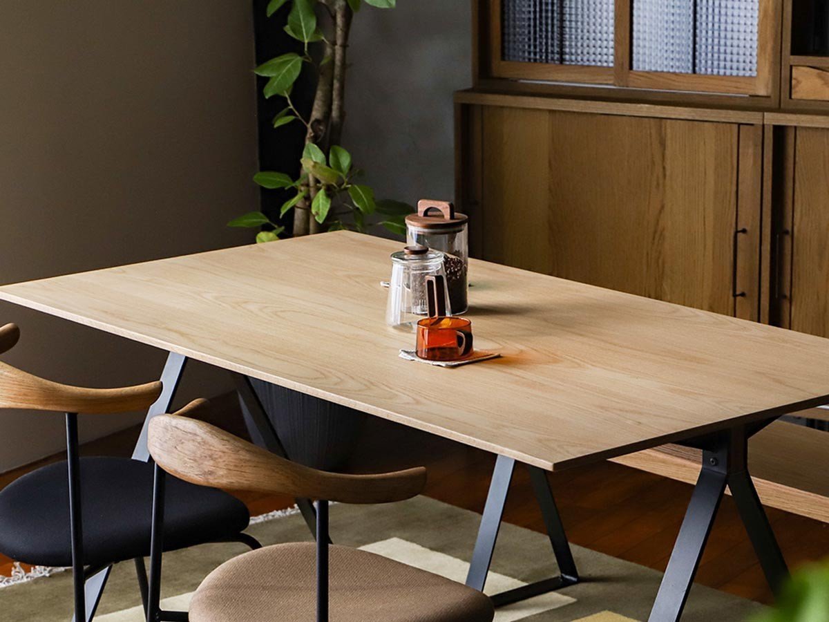 【アデペシュ/a.depeche / GOODS】のVAKE dining table / ベイク ダイニングテーブル インテリア・キッズ・メンズ・レディースファッション・服の通販 founy(ファニー) 　オイル　Body Oil　シンプル　Simple, Minimal　スリム　Slim, Slim Fit　テーブル　Table, Dining Table　モダン　Modern, Contemporary　ホーム・キャンプ・アウトドア・お取り寄せ　Home Living / Home & Lifestyle / Camping Gear / Outdoor Camping　家具・インテリア　Home Furniture & Interior. Stylish & Functional Living Spaces　テーブル　Dining, Coffee & Side Tables　ダイニングテーブル・食卓テーブル　Dining Tables　参考イメージ|ID: prp329100004580426 ipo3291000000033036686