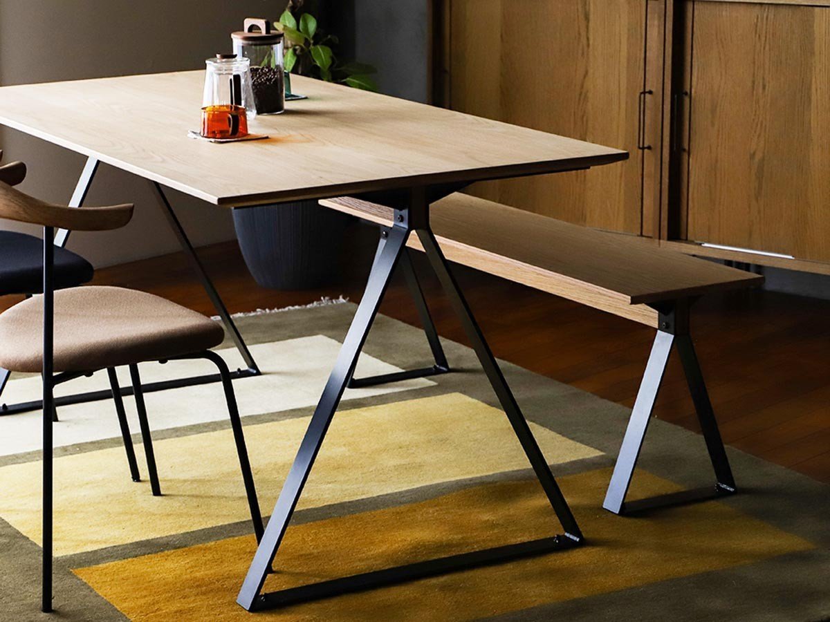 【アデペシュ/a.depeche / GOODS】のVAKE dining table / ベイク ダイニングテーブル インテリア・キッズ・メンズ・レディースファッション・服の通販 founy(ファニー) 　オイル　Body Oil　シンプル　Simple, Minimal　スリム　Slim, Slim Fit　テーブル　Table, Dining Table　モダン　Modern, Contemporary　ホーム・キャンプ・アウトドア・お取り寄せ　Home Living / Home & Lifestyle / Camping Gear / Outdoor Camping　家具・インテリア　Home Furniture & Interior. Stylish & Functional Living Spaces　テーブル　Dining, Coffee & Side Tables　ダイニングテーブル・食卓テーブル　Dining Tables　参考イメージ|ID: prp329100004580426 ipo3291000000033036687