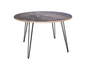 【アデペシュ/a.depeche / GOODS】のCANTY round table 1200 / キャンティ ラウンドテーブル 1200 スチールレッグ 002 人気、トレンドファッション・服の通販 founy(ファニー) テーブル Table モダン Modern ラウンド Round ヴィンテージ Vintage ホーム・キャンプ・アウトドア・お取り寄せ Home,Garden,Outdoor,Camping Gear 家具・インテリア Furniture テーブル Table ダイニングテーブル Dining Table |ID:prp329100004580427