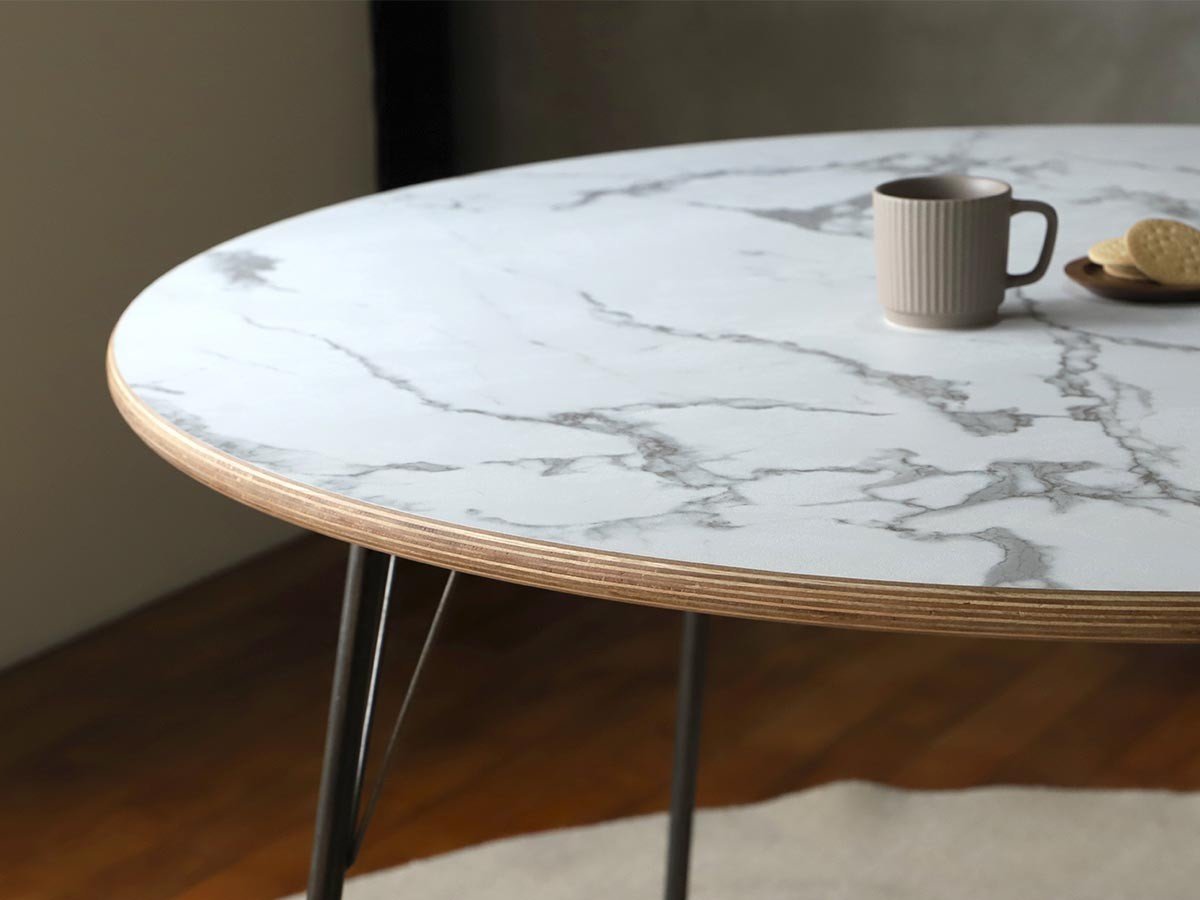 【アデペシュ/a.depeche / GOODS】のCANTY round table 1200 / キャンティ ラウンドテーブル 1200 スチールレッグ 002 インテリア・キッズ・メンズ・レディースファッション・服の通販 founy(ファニー) 　テーブル　Table　モダン　Modern　ラウンド　Round　ヴィンテージ　Vintage　ホーム・キャンプ・アウトドア・お取り寄せ　Home,Garden,Outdoor,Camping Gear　家具・インテリア　Furniture　テーブル　Table　ダイニングテーブル　Dining Table　参考イメージ|ID: prp329100004580427 ipo3291000000032453422