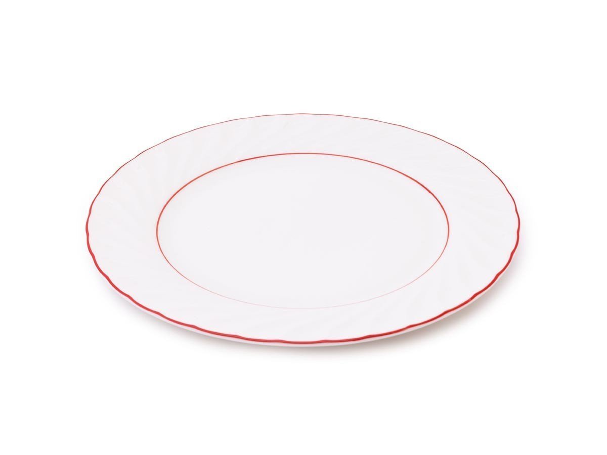 【フライミーアクセソワ/FLYMEe accessoire / GOODS】のL Espoir Dinner Plate / レスポワール ディナープレート インテリア・キッズ・メンズ・レディースファッション・服の通販 founy(ファニー) 　テーブル　Table　プレート　Plate　手描き　Hand Drawn　皿　Dish　レッド|ID: prp329100004592429 ipo3291000000032603598