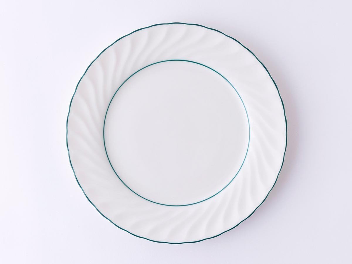 【フライミーアクセソワ/FLYMEe accessoire / GOODS】のL Espoir Dinner Plate / レスポワール ディナープレート インテリア・キッズ・メンズ・レディースファッション・服の通販 founy(ファニー) 　テーブル　Table　プレート　Plate　手描き　Hand Drawn　皿　Dish　グリーン|ID: prp329100004592429 ipo3291000000032603602