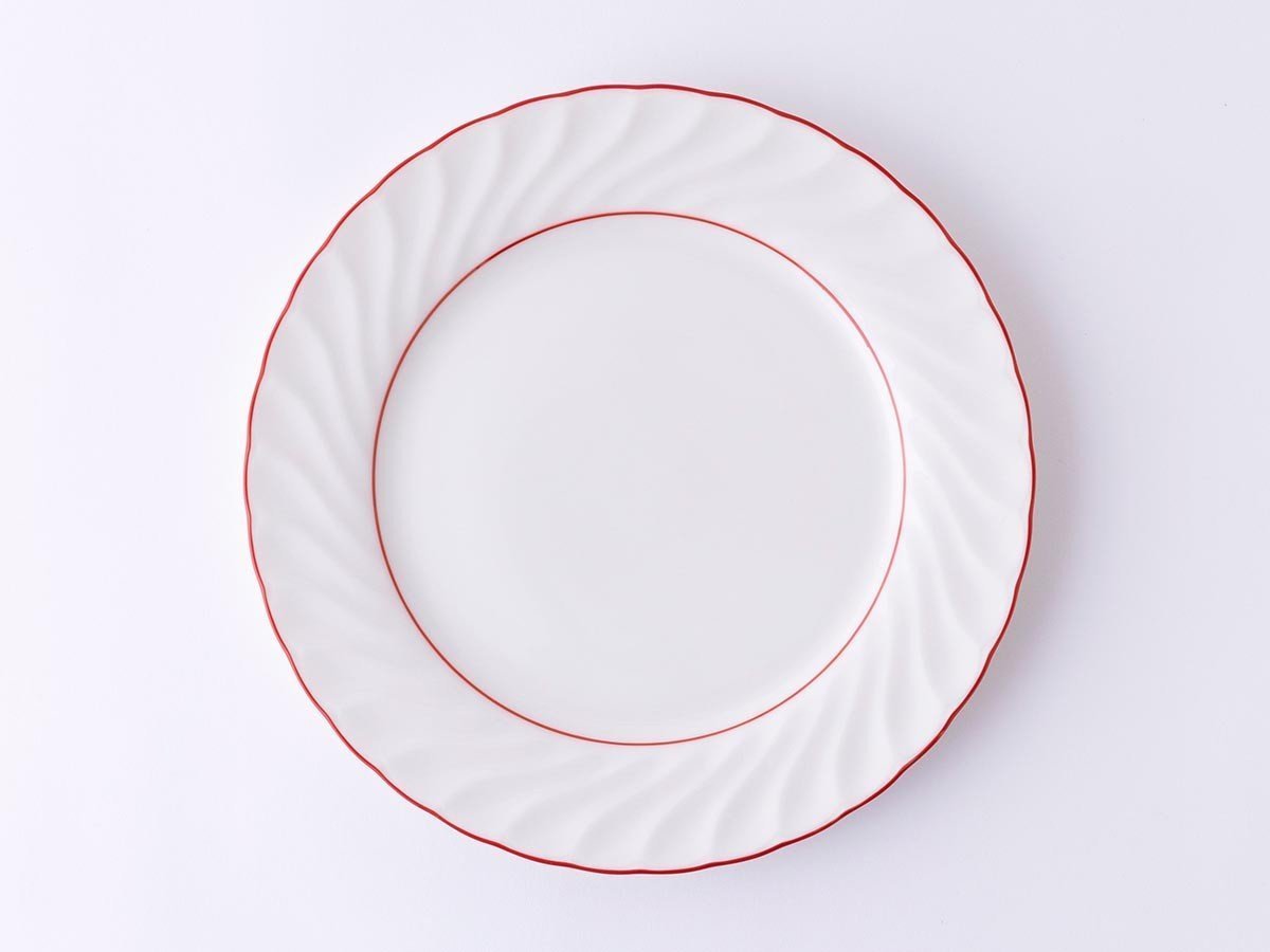 【フライミーアクセソワ/FLYMEe accessoire / GOODS】のL Espoir Dinner Plate / レスポワール ディナープレート インテリア・キッズ・メンズ・レディースファッション・服の通販 founy(ファニー) 　テーブル　Table　プレート　Plate　手描き　Hand Drawn　皿　Dish　レッド|ID: prp329100004592429 ipo3291000000032603603