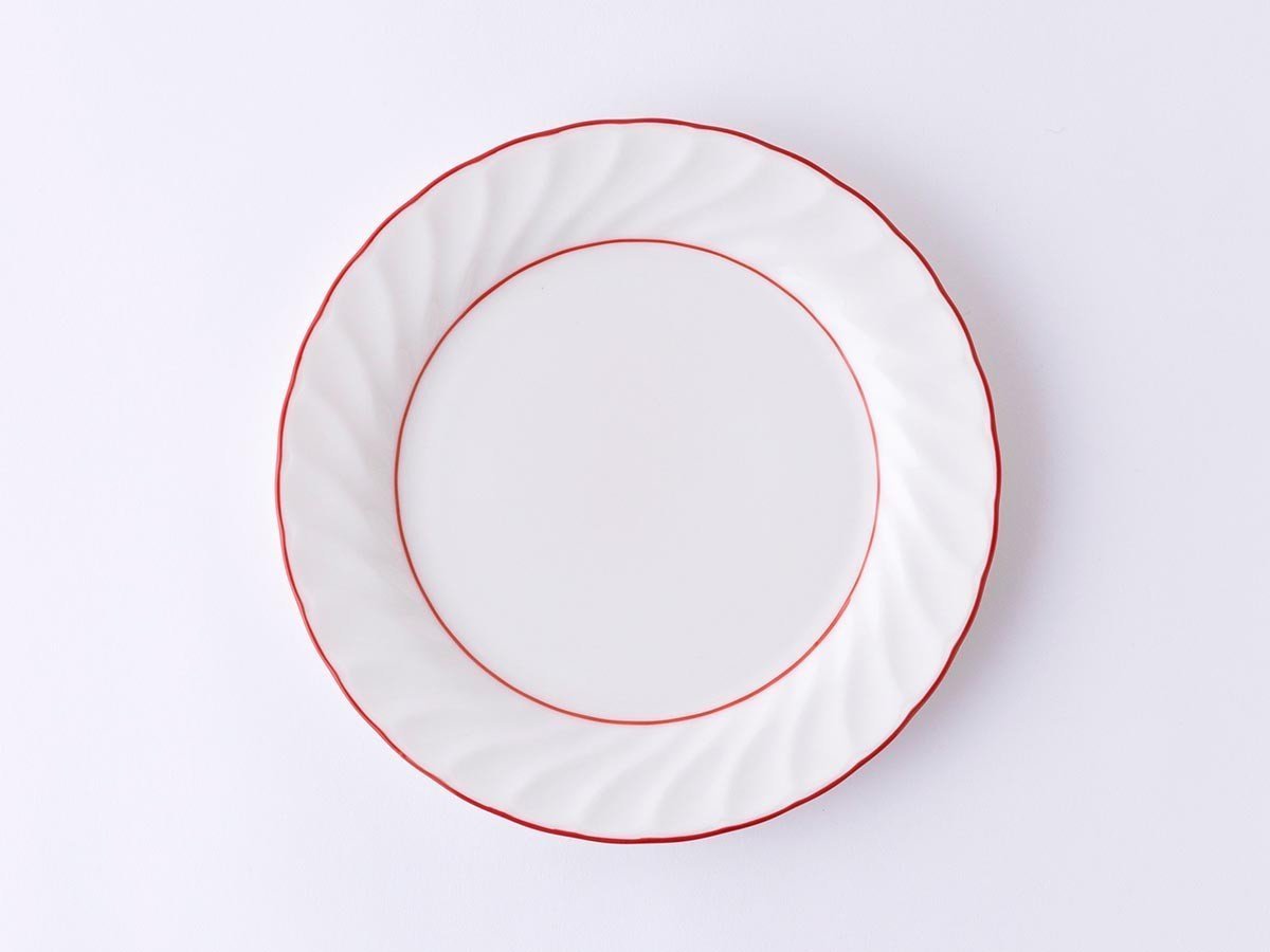 【フライミーアクセソワ/FLYMEe accessoire / GOODS】のL Espoir Cake Plate / レスポワール ケーキプレート インテリア・キッズ・メンズ・レディースファッション・服の通販 founy(ファニー) 　テーブル　Table, Dining Table　プレート　Plate, Dish　手描き　Hand-Drawn, Illustrated　皿　Plate, Dish　レッド|ID: prp329100004592430 ipo3291000000032603615