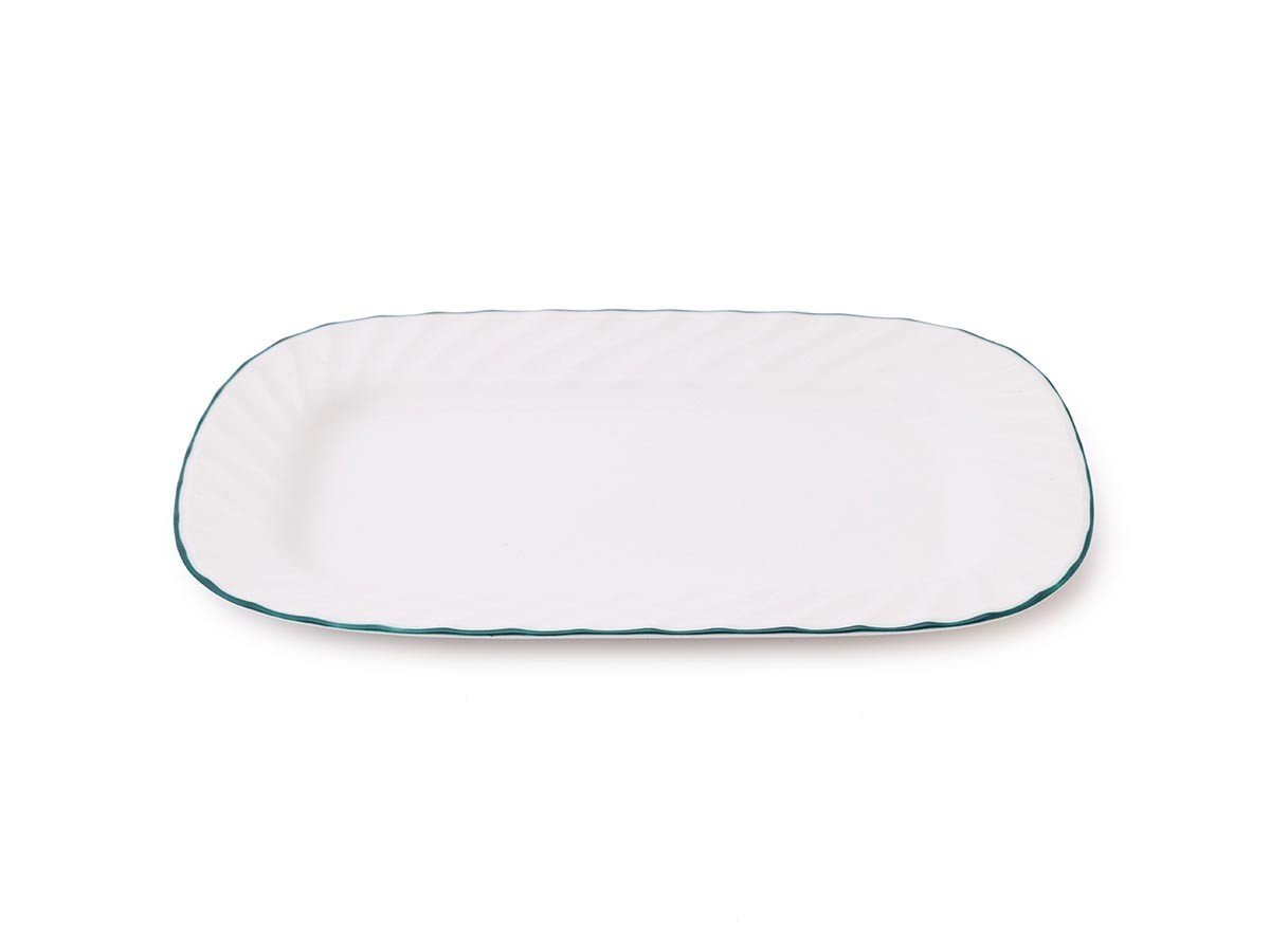 【フライミーアクセソワ/FLYMEe accessoire / GOODS】のL Espoir Square Plate / レスポワール スクエアプレート インテリア・キッズ・メンズ・レディースファッション・服の通販 founy(ファニー) 　おすすめ　Recommended / Our Picks　スクエア　Square, Square Shape　テーブル　Table, Dining Table　プレート　Plate, Dish　手描き　Hand-Drawn, Illustrated　皿　Plate, Dish　グリーン|ID: prp329100004592431 ipo3291000000032603627