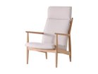 【日進木工/NISSHIN MOKKOU / GOODS】のGROW Personal Chair / グロウ パーソナルチェア 張地:RE 46I アイボリー(ファブリックC)、フレーム:オーク ONR(ウレタン塗装)|ID: prp329100004599478 ipo3291000000032696062
