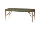 【日進木工/NISSHIN MOKKOU / GOODS】のGROW Bench / グロウ ベンチ 張地:AM 01GN グリーン(ファブリックB)、脚部:オーク TER(ウレタン塗装)|ID: prp329100004599481 ipo3291000000032696073
