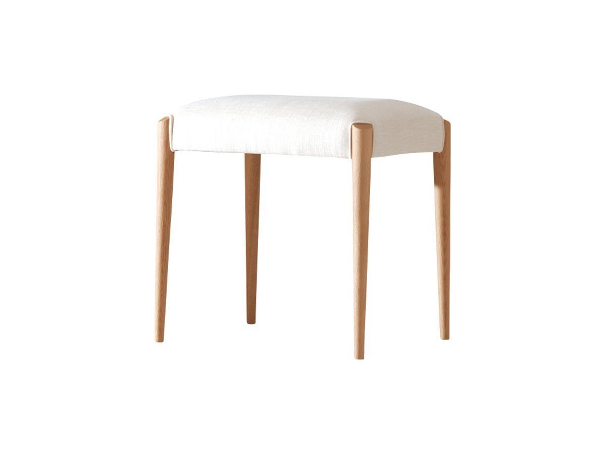 【日進木工/NISSHIN MOKKOU / GOODS】のGROW Stool / グロウ スツール 407 インテリア・キッズ・メンズ・レディースファッション・服の通販 founy(ファニー) 　軽量　Lightweight, Ultra Light　スリム　Slim, Slim Fit　テーブル　Table, Dining Table　送料無料　Free Shipping　ホーム・キャンプ・アウトドア・お取り寄せ　Home Living / Home & Lifestyle / Camping Gear / Outdoor Camping　家具・インテリア　Home Furniture & Interior. Stylish & Functional Living Spaces　チェア・椅子　Seating & Chairs　スツール・バースツール　Stools & Bar Stools　張地:RE 46I アイボリー(ファブリックC)、脚部:オーク ONR(ウレタン塗装)|ID: prp329100004599482 ipo3291000000032696077