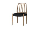 【日進木工/NISSHIN MOKKOU / GOODS】のGROW Chair / グロウ チェア 404 張地:エミー BK ブラック(ファブリックB)、フレーム:オーク ONR(ウレタン塗装)|ID: prp329100004599485 ipo3291000000032696097