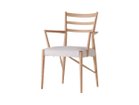 【日進木工/NISSHIN MOKKOU / GOODS】のGROW Wide Armchair / グロウ ワイドアームチェア 張地:RE 46I アイボリー(ファブリックC)、フレーム:オーク ONR(ウレタン塗装)|ID: prp329100004599486 ipo3291000000032696101