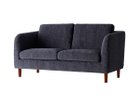 【日進木工/NISSHIN MOKKOU / GOODS】のGROW 2P Sofa / グロウ 2人掛け ソファ 張地:スムージー DGR ダークグレー(ファブリックA)、脚部WNR|ID: prp329100004599492 ipo3291000000032696137