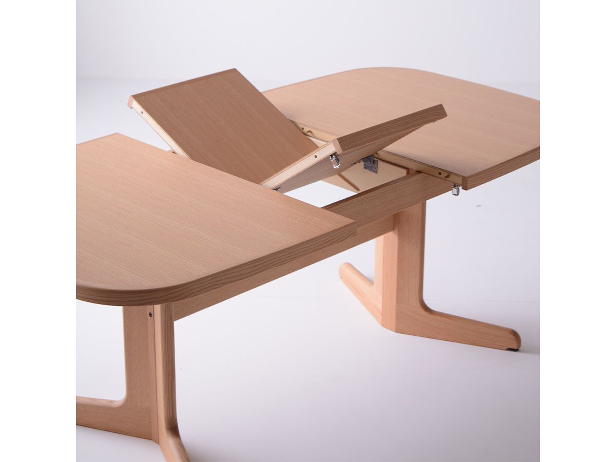 【日進木工/NISSHIN MOKKOU / GOODS】のGROW Extension Table / グロウ 伸長式ダイニングテーブル オーバル インテリア・キッズ・メンズ・レディースファッション・服の通販 founy(ファニー) 　オーバル　Oval　テーブル　Table　ホーム・キャンプ・アウトドア・お取り寄せ　Home,Garden,Outdoor,Camping Gear　家具・インテリア　Home Furniture & Interior. Stylish & Functional Living Spaces　テーブル　Table　ダイニングテーブル　Dining Table　参考イメージ|ID: prp329100004599502 ipo3291000000032696180