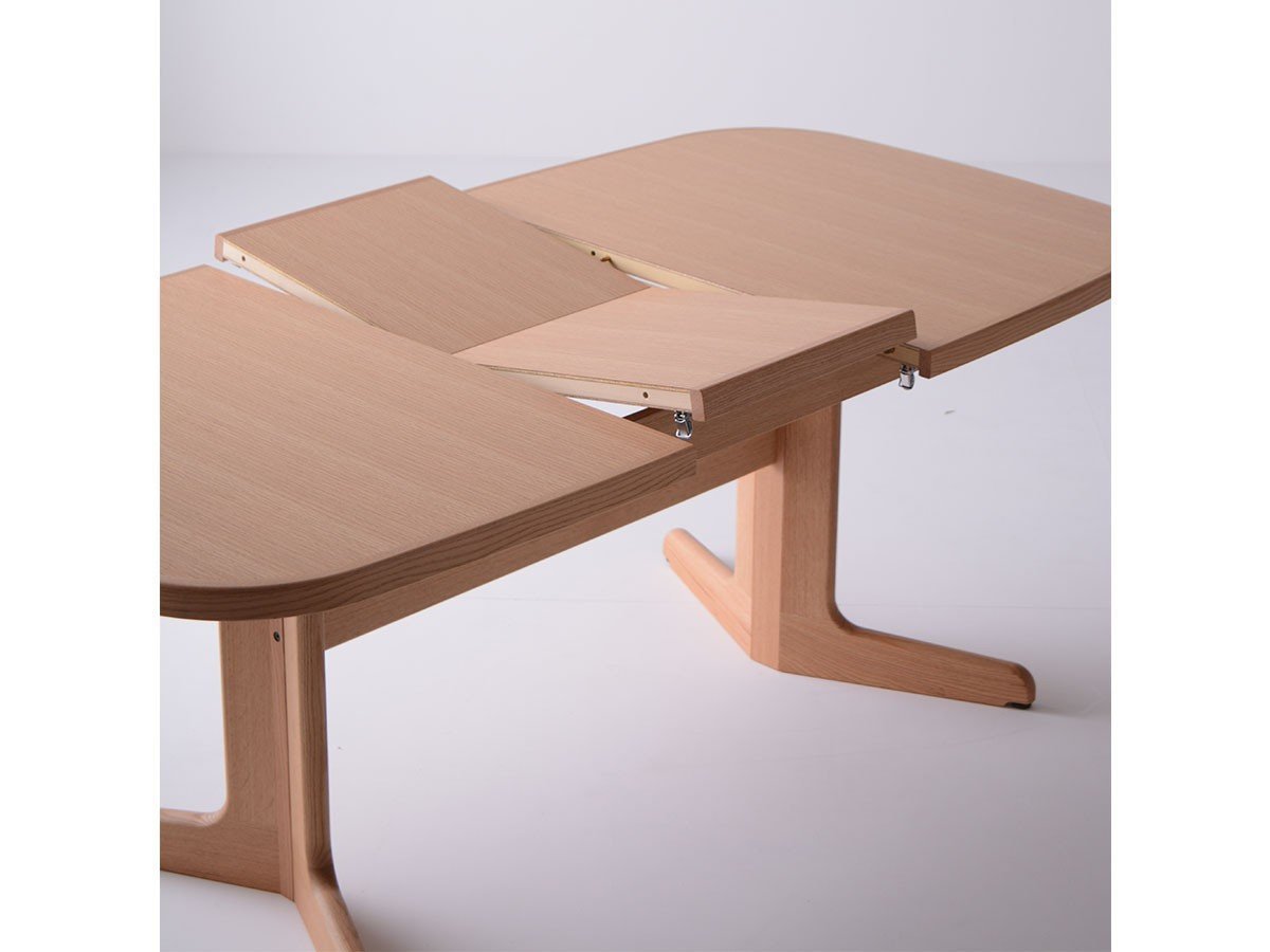 【日進木工/NISSHIN MOKKOU / GOODS】のGROW Extension Table / グロウ 伸長式ダイニングテーブル オーバル インテリア・キッズ・メンズ・レディースファッション・服の通販 founy(ファニー) 　オーバル　Oval　テーブル　Table　ホーム・キャンプ・アウトドア・お取り寄せ　Home,Garden,Outdoor,Camping Gear　家具・インテリア　Home Furniture & Interior. Stylish & Functional Living Spaces　テーブル　Table　ダイニングテーブル　Dining Table　参考イメージ|ID: prp329100004599502 ipo3291000000032696182