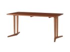 【日進木工/NISSHIN MOKKOU / GOODS】のGROW Two-leg Table / グロウ 2本脚テーブル ウッド:オーク TER(ウレタン塗装)、サイズ:幅150 × 奥行80cm|ID: prp329100004599506 ipo3291000000032696191