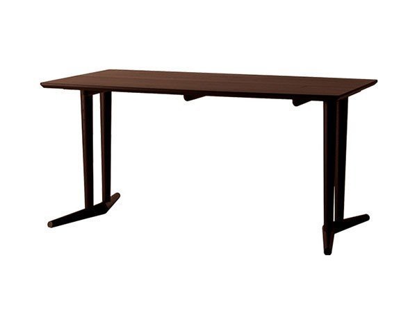 【日進木工/NISSHIN MOKKOU / GOODS】のGROW Two-leg Table / グロウ 2本脚テーブル インテリア・キッズ・メンズ・レディースファッション・服の通販 founy(ファニー) 　テーブル　Table, Dining Table　ハーフ　Half, Half-Length　ホーム・キャンプ・アウトドア・お取り寄せ　Home Living / Home & Lifestyle / Camping Gear / Outdoor Camping　家具・インテリア　Home Furniture & Interior. Stylish & Functional Living Spaces　テーブル　Dining, Coffee & Side Tables　ダイニングテーブル　Dining Tables　ウッド:オーク WNR(ウレタン塗装)、サイズ:幅150 × 奥行80cm|ID: prp329100004599506 ipo3291000000032696192