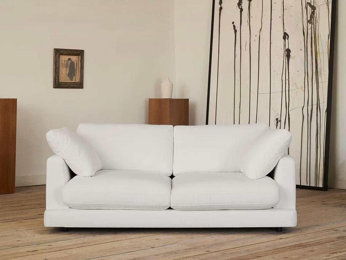 【ラフォーマ/LaForma / GOODS】のGALA / ガーラ ソファ インテリア・キッズ・メンズ・レディースファッション・服の通販 founy(ファニー) 　クッション　Cushion, Throw Pillow　シンプル　Simple, Minimal　フェザー　Feather, Feather Detail　モダン　Modern, Contemporary　リバーシブル　Reversible, Two-Sided　抗菌　Antibacterial, Bacteria-Resistant　ホーム・キャンプ・アウトドア・お取り寄せ　Home Living / Home & Lifestyle / Camping Gear / Outdoor Camping　家具・インテリア　Home Furniture & Interior. Stylish & Functional Living Spaces　その他 インテリア雑貨、家具　Home Decor & Furniture Extras　張地:ホワイト|ID: prp329100004601883 ipo3291000000036478006