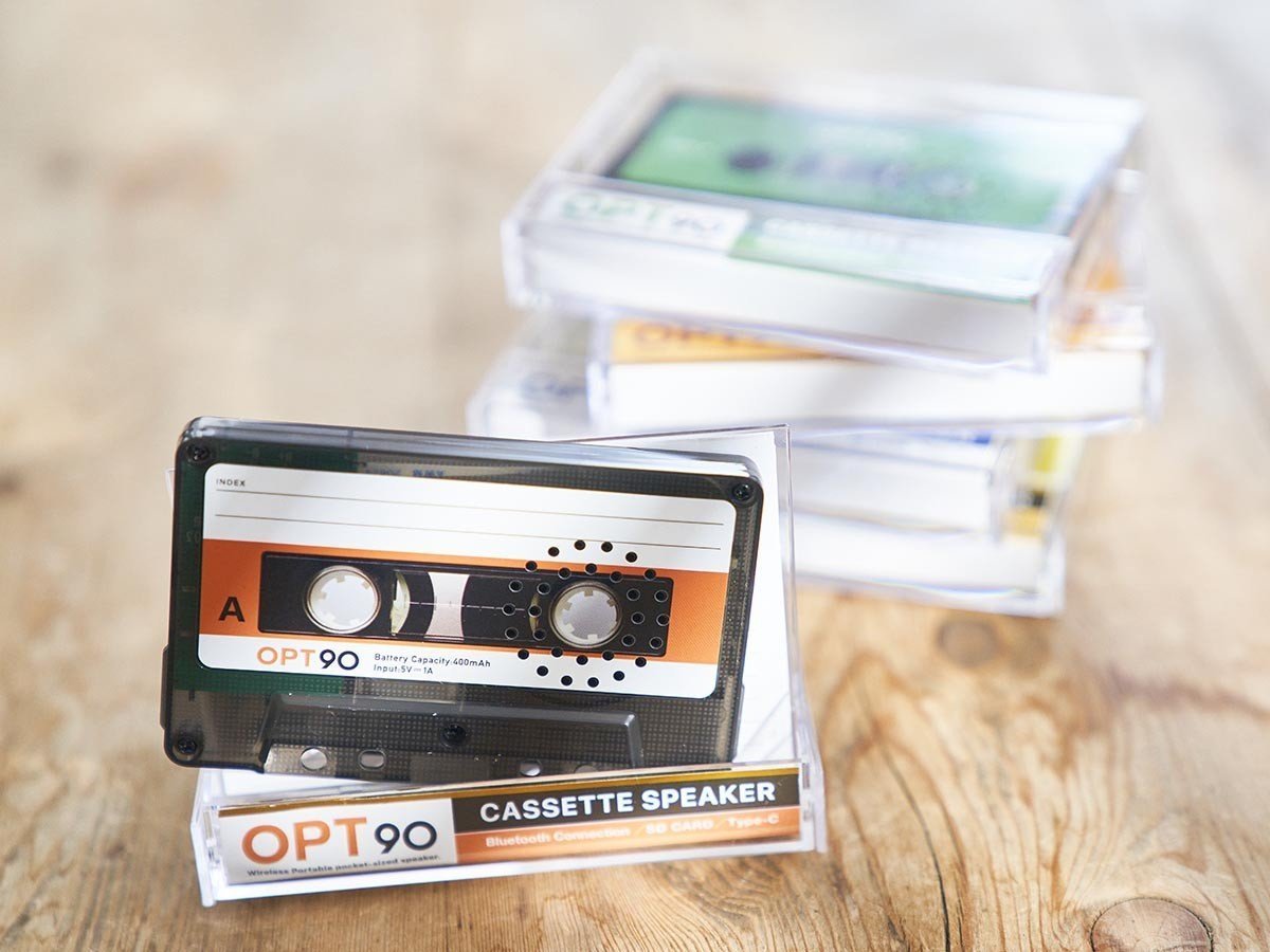【フライミーアクセソワ/FLYMEe accessoire / GOODS】のCassette Speaker / カセットスピーカー インテリア・キッズ・メンズ・レディースファッション・服の通販 founy(ファニー) 　コンパクト　Compact, Small Size　スタンド　Stand Collar, Upright Stand　スマート　Smart, Elegant　モバイル　Mobile, Smartphone　ホーム・キャンプ・アウトドア・お取り寄せ　Home Living / Home & Lifestyle / Camping Gear / Outdoor Camping　家具・インテリア　Home Furniture & Interior. Stylish & Functional Living Spaces　その他 インテリア雑貨、家具　Home Decor & Furniture Extras　クリアブラック|ID: prp329100004604918 ipo3291000000032772233