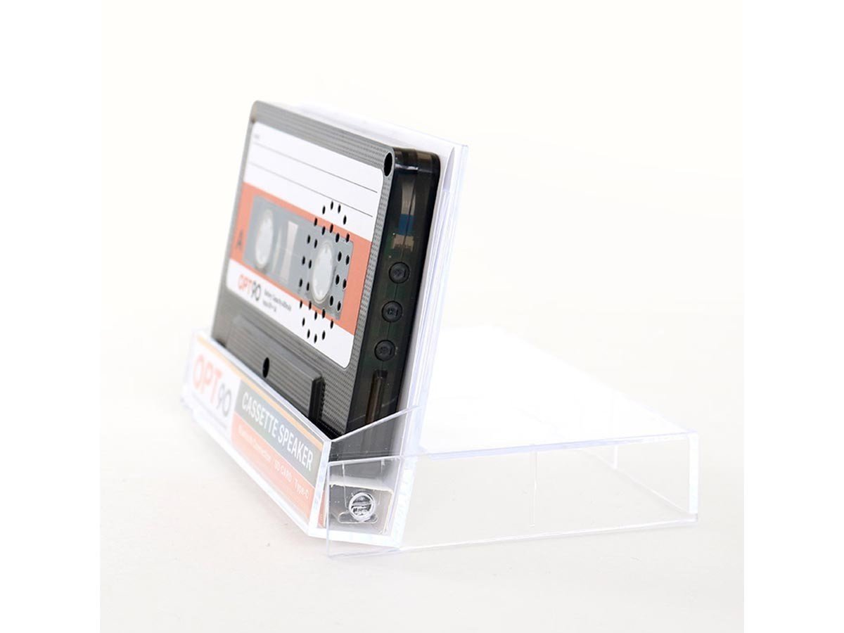【フライミーアクセソワ/FLYMEe accessoire / GOODS】のCassette Speaker / カセットスピーカー インテリア・キッズ・メンズ・レディースファッション・服の通販 founy(ファニー) 　コンパクト　Compact, Small Size　スタンド　Stand Collar, Upright Stand　スマート　Smart, Elegant　モバイル　Mobile, Smartphone　ホーム・キャンプ・アウトドア・お取り寄せ　Home Living / Home & Lifestyle / Camping Gear / Outdoor Camping　家具・インテリア　Home Furniture & Interior. Stylish & Functional Living Spaces　その他 インテリア雑貨、家具　Home Decor & Furniture Extras　付属のカセットケースをスタンドとしてもお使いいただけます。|ID: prp329100004604918 ipo3291000000032772256