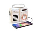 【フライミーアクセソワ/FLYMEe accessoire / GOODS】のMULTI RETRO RADIO / マルチレトロラジオ モバイルバッテリー機能を搭載しています。|ID: prp329100004604920 ipo3291000000032772296