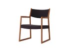 【日進木工/NISSHIN MOKKOU / GOODS】のSLOW Low Living Dining Armchair / スロウ ローリビングダイニング アームチェア 張地:トラッド DGR ダークグレー(ファブリックB)、フレームTER|ID: prp329100004610782 ipo3291000000033049932