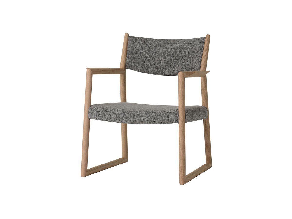【日進木工/NISSHIN MOKKOU / GOODS】のSLOW Low Living Dining Armchair / スロウ ローリビングダイニング アームチェア インテリア・キッズ・メンズ・レディースファッション・服の通販 founy(ファニー) 　送料無料　Free Shipping　軽量　Lightweight, Ultra Light　ホーム・キャンプ・アウトドア・お取り寄せ　Home Living / Home & Lifestyle / Camping Gear / Outdoor Camping　家具・インテリア　Home Furniture & Interior. Stylish & Functional Living Spaces　チェア・椅子　Seating & Chairs　ダイニングチェア・木製チェア　Dining Chairs　ホーム・キャンプ・アウトドア・お取り寄せ　Home Living / Home & Lifestyle / Camping Gear / Outdoor Camping　家具・インテリア　Home Furniture & Interior. Stylish & Functional Living Spaces　チェア・椅子　Seating & Chairs　アームチェア・アクセントチェア　Armchairs & Accent Chairs　ホーム・キャンプ・アウトドア・お取り寄せ　Home Living / Home & Lifestyle / Camping Gear / Outdoor Camping　家具・インテリア　Home Furniture & Interior. Stylish & Functional Living Spaces　チェア・椅子　Seating & Chairs　ローチェア・和風座椅子　Floor & Low Chairs　張地:スムージー LGR ライトグレー(ファブリックA)、フレームONR|ID: prp329100004610782 ipo3291000000033049934