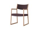 【日進木工/NISSHIN MOKKOU / GOODS】のSLOW Living Dining Armchair / スロウ リビングダイニング アームチェア 張地:トラッド VO バイオレット(ファブリックB)、フレームONR|ID: prp329100004610783 ipo3291000000033049936