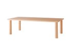 【日進木工/NISSHIN MOKKOU / GOODS】のSLOW Four-leg Low Living Table / スロウ ローリビングダイニングテーブル 4本脚 ONR、サイズ:幅160cm|ID:prp329100004610788
