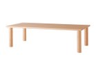 【日進木工/NISSHIN MOKKOU / GOODS】のSLOW Four-leg Low Living Table / スロウ ローリビングダイニングテーブル 4本脚 ONR、サイズ:幅180cm|ID:prp329100004610788