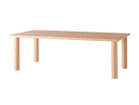 【日進木工/NISSHIN MOKKOU / GOODS】のSLOW Four-leg Living Dining Table / スロウ リビングダイニングテーブル 4本脚 ONR、サイズ:幅180cm|ID:prp329100004610789