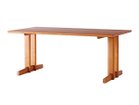 【日進木工/NISSHIN MOKKOU / GOODS】のSLOW Two-leg Dining Table / スロウ ダイニングテーブル 2本脚 TER|ID:prp329100004610794