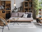 【イージーライフ/Easy Life / GOODS】のHUSKY SOFA BED / ハスキー ソファベッド スエード調 専用座面カバー(バフベージュ)取付け時|ID:prp329100004621445