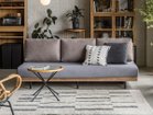 【イージーライフ/Easy Life / GOODS】のHUSKY SOFA BED / ハスキー ソファベッド スエード調 専用座面カバー(スモーキーグレー)取付け時|ID:prp329100004621445