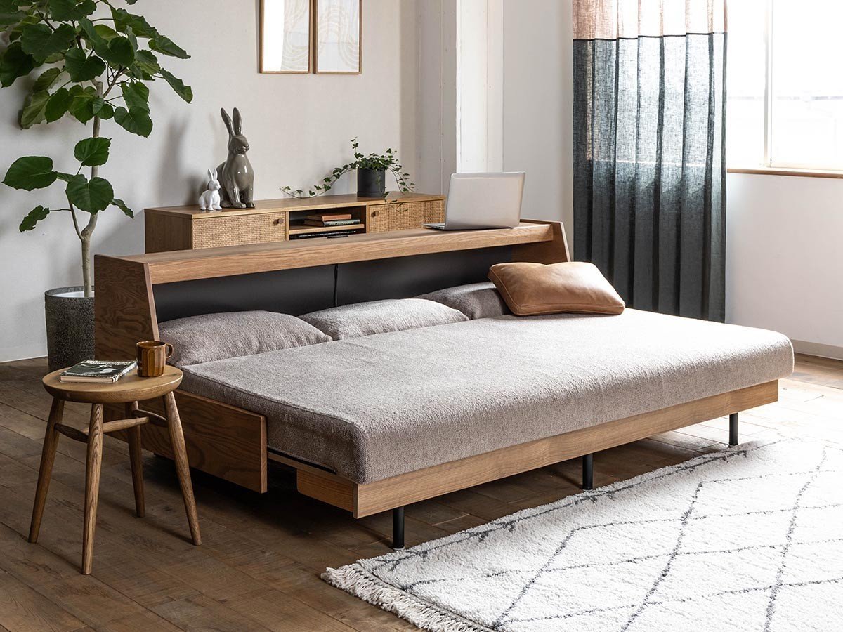 【イージーライフ/Easy Life / GOODS】のHUSKY SOFA BED / ハスキー ソファベッド スエード調 インテリア・キッズ・メンズ・レディースファッション・服の通販 founy(ファニー) 　クッション　Cushion, Throw Pillow　スマート　Smart, Elegant　フレーム　Frame, Outline　モダン　Modern, Contemporary　エレガント 上品　Elegant　ホーム・キャンプ・アウトドア・お取り寄せ　Home Living / Home & Lifestyle / Camping Gear / Outdoor Camping　家具・インテリア　Home Furniture & Interior. Stylish & Functional Living Spaces　ソファー　Couches & Sofas　参考イメージ|ID: prp329100004621445 ipo3291000000033157888