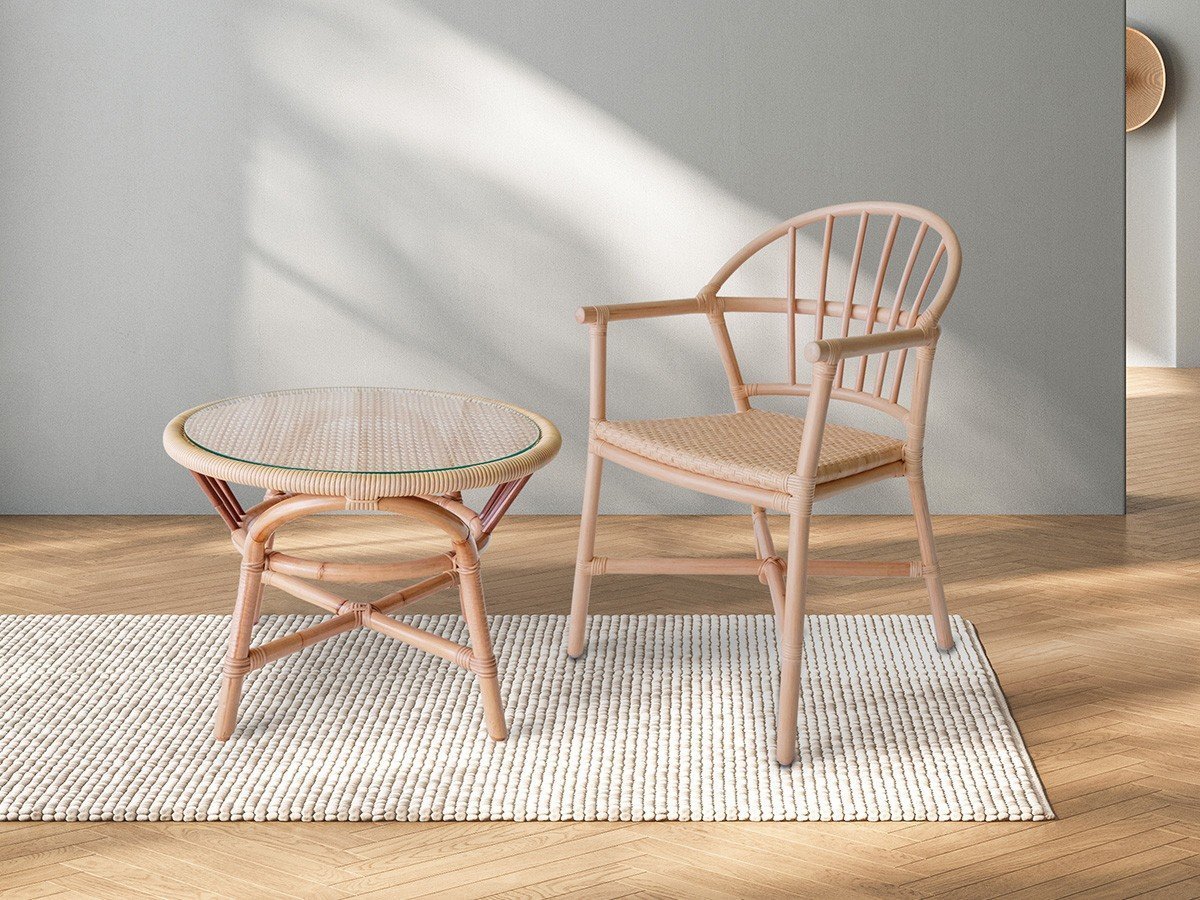 【シカダ シツライ ラタン/SHIKADA SHITSURAI RATTAN / GOODS】のNatural Rattan Series Dining Chair / ナチュラルラタンシリーズ ダイニングチェア SDC02PNA アウトドア インテリア・キッズ・メンズ・レディースファッション・服の通販 founy(ファニー) 　アウトドア　Outdoor Clothing　ラタン　Rattan, Woven Rattan　手編み　Hand-Knitted, Handmade Knit　参考イメージ|ID: prp329100004625528 ipo3291000000035328318