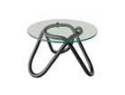 【シカダ シツライ ラタン/SHIKADA SHITSURAI RATTAN / GOODS】のKK Series Round Table / 隈研吾シリーズ ラウンドテーブル KKT110 ブラック|ID:prp329100004625557