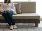 【カジャ/KAJA / GOODS】のCERES Nuu Sofa / セレス ヌーソファ ストレイト アームがないことで座面を広く使うことができます。|ID:prp329100004626540