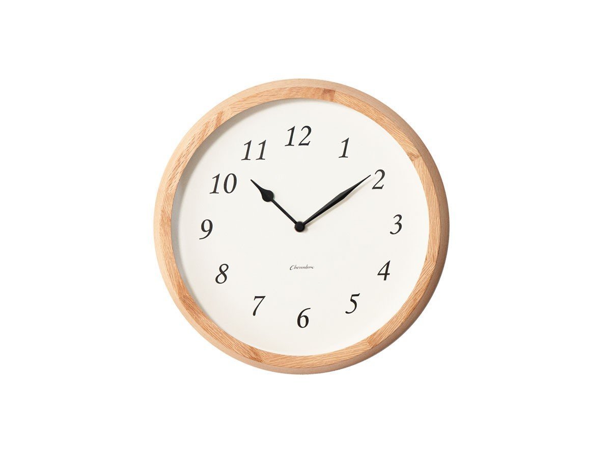 【フライミー ヴェール/FLYMEe vert / GOODS】のWall Clock / ウォールクロック #120558 インテリア・キッズ・メンズ・レディースファッション・服の通販 founy(ファニー) 　送料無料　Free Shipping　クラシカル　Classical, Vintage-Inspired　エレガント 上品　Elegant　時計　Watch, Wristwatch　ホーム・キャンプ・アウトドア・お取り寄せ　Home Living / Home & Lifestyle / Camping Gear / Outdoor Camping　家具・インテリア　Home Furniture & Interior. Stylish & Functional Living Spaces　その他 インテリア雑貨、家具　Home Decor & Furniture Extras　ウッド:オーク|ID: prp329100004630920 ipo3291000000033315126