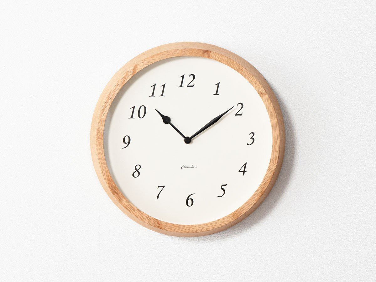 【フライミー ヴェール/FLYMEe vert / GOODS】のWall Clock / ウォールクロック #120558 インテリア・キッズ・メンズ・レディースファッション・服の通販 founy(ファニー) 　送料無料　Free Shipping　クラシカル　Classical, Vintage-Inspired　エレガント 上品　Elegant　時計　Watch, Wristwatch　ホーム・キャンプ・アウトドア・お取り寄せ　Home Living / Home & Lifestyle / Camping Gear / Outdoor Camping　家具・インテリア　Home Furniture & Interior. Stylish & Functional Living Spaces　その他 インテリア雑貨、家具　Home Decor & Furniture Extras　ウッド:オーク|ID: prp329100004630920 ipo3291000000033315133