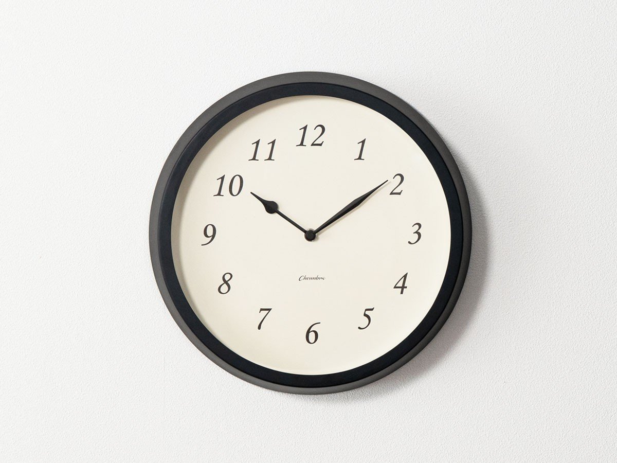 【フライミー ヴェール/FLYMEe vert / GOODS】のWall Clock / ウォールクロック #120558 インテリア・キッズ・メンズ・レディースファッション・服の通販 founy(ファニー) 　送料無料　Free Shipping　クラシカル　Classical, Vintage-Inspired　エレガント 上品　Elegant　時計　Watch, Wristwatch　ホーム・キャンプ・アウトドア・お取り寄せ　Home Living / Home & Lifestyle / Camping Gear / Outdoor Camping　家具・インテリア　Home Furniture & Interior. Stylish & Functional Living Spaces　その他 インテリア雑貨、家具　Home Decor & Furniture Extras　ウッド:ブナ ブラック|ID: prp329100004630920 ipo3291000000033315134