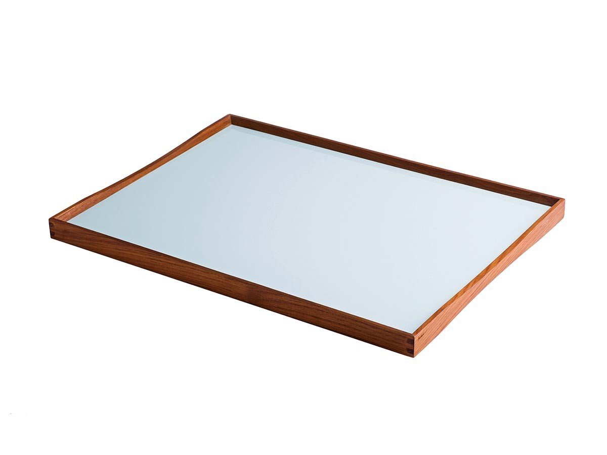 【アーキテクトメイド/ARCHITECTMADE / GOODS】のTurning Tray Large / ターニング トレー ラージ インテリア・キッズ・メンズ・レディースファッション・服の通販 founy(ファニー) 　フレーム　Frame, Outline　送料無料　Free Shipping　ホーム・キャンプ・アウトドア・お取り寄せ　Home Living / Home & Lifestyle / Camping Gear / Outdoor Camping　キッチン・ダイニング　Kitchen & Dining Essentials. Stylish & Functional Tableware　キッチン収納　Kitchen Storage　エンジェルブルー|ID: prp329100004630921 ipo3291000000033315137