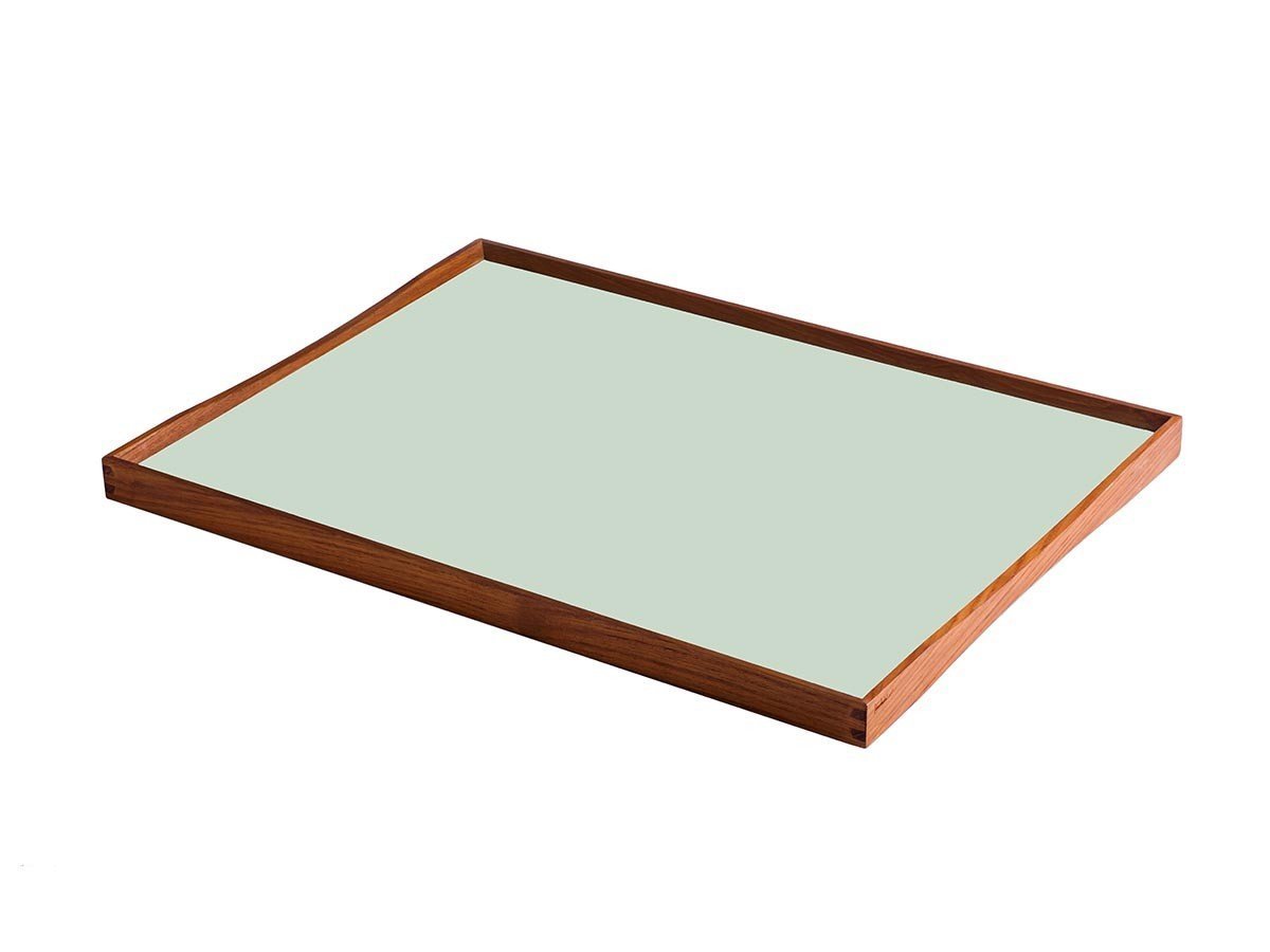 【アーキテクトメイド/ARCHITECTMADE / GOODS】のTurning Tray Large / ターニング トレー ラージ インテリア・キッズ・メンズ・レディースファッション・服の通販 founy(ファニー) 　フレーム　Frame, Outline　送料無料　Free Shipping　ホーム・キャンプ・アウトドア・お取り寄せ　Home Living / Home & Lifestyle / Camping Gear / Outdoor Camping　キッチン・ダイニング　Kitchen & Dining Essentials. Stylish & Functional Tableware　キッチン収納　Kitchen Storage　ハスキーグリーン|ID: prp329100004630921 ipo3291000000033315138