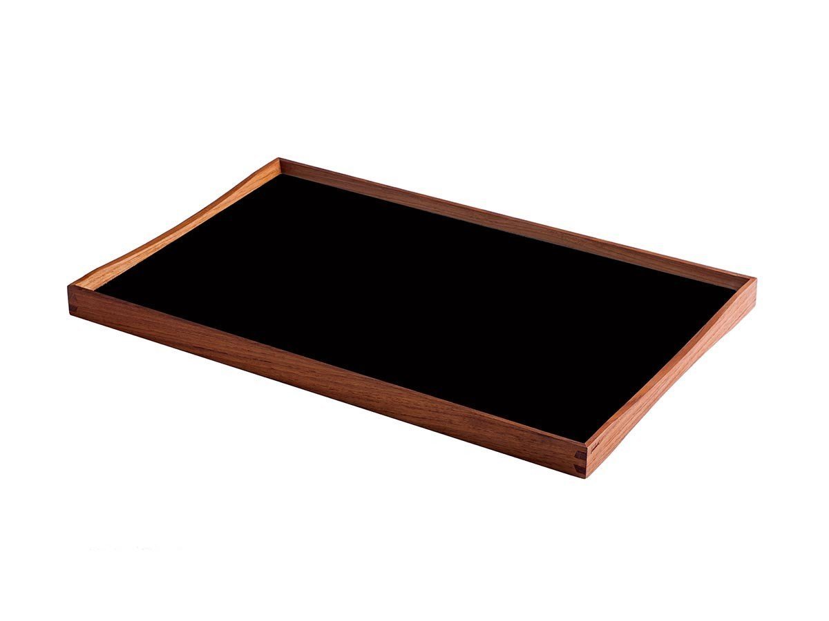 【アーキテクトメイド/ARCHITECTMADE / GOODS】のTurning Tray Medium / ターニング トレー ミディアム インテリア・キッズ・メンズ・レディースファッション・服の通販 founy(ファニー) 　フレーム　Frame, Outline　送料無料　Free Shipping　ホーム・キャンプ・アウトドア・お取り寄せ　Home Living / Home & Lifestyle / Camping Gear / Outdoor Camping　キッチン・ダイニング　Kitchen & Dining Essentials. Stylish & Functional Tableware　キッチン収納　Kitchen Storage　トレーは両面仕様。片面は共通でブラック色です。|ID: prp329100004630922 ipo3291000000033315151
