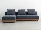 【ノーウェアライクホーム/NOWHERE LIKE HOME / GOODS】のTRAVIS Sofa / トラビス 2.5人掛けソファ 同シリーズのシェーズロングとの組み合わせイメージ|ID:prp329100004630963