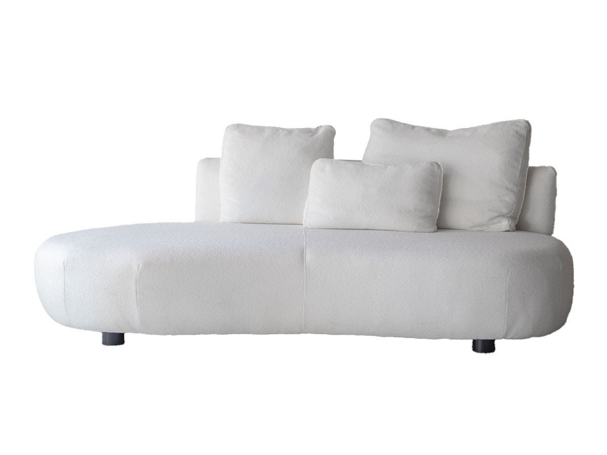 【ノーウェアライクホーム/NOWHERE LIKE HOME / GOODS】のMUFFY Sofa / マフィー ソファ インテリア・キッズ・メンズ・レディースファッション・服の通販 founy(ファニー) 　クッション　Cushion, Throw Pillow　バランス　Balance, Style Balance　ファブリック　Fabric, Textile　フィット　Fit, Slim Fit　フォルム　Silhouette, Form　ラウンド　Round, Round Neck　リネン　Linen, Linen Fabric　ホーム・キャンプ・アウトドア・お取り寄せ　Home Living / Home & Lifestyle / Camping Gear / Outdoor Camping　家具・インテリア　Home Furniture & Interior. Stylish & Functional Living Spaces　ソファー　Couches & Sofas　ルーケホワイト、背の位置:左|ID: prp329100004630965 ipo3291000000033315385