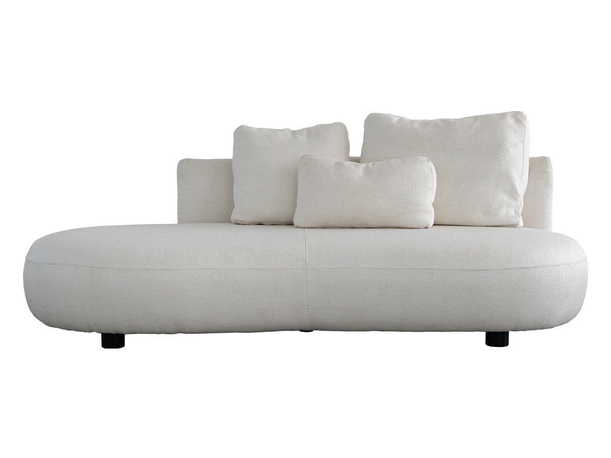 【ノーウェアライクホーム/NOWHERE LIKE HOME / GOODS】のMUFFY Sofa / マフィー ソファ インテリア・キッズ・メンズ・レディースファッション・服の通販 founy(ファニー) クッション Cushion, Throw Pillow バランス Balance, Style Balance ファブリック Fabric, Textile フィット Fit, Slim Fit フォルム Silhouette, Form ラウンド Round, Round Neck リネン Linen, Linen Fabric ホーム・キャンプ・アウトドア・お取り寄せ Home Living / Home & Lifestyle / Camping Gear / Outdoor Camping 家具・インテリア Home Furniture & Interior. Stylish & Functional Living Spaces ソファー Couches & Sofas ルーケホワイト、背の位置:左|ID: prp329100004630965 ipo3291000000034348707