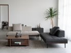 【ノーウェアライクホーム/NOWHERE LIKE HOME / GOODS】のSIGLS Sofa / シグルス 2.5人掛けソファ シルキーレザーテックス 左:張地違いの「ファブリック」、右:本商品|ID:prp329100004630968