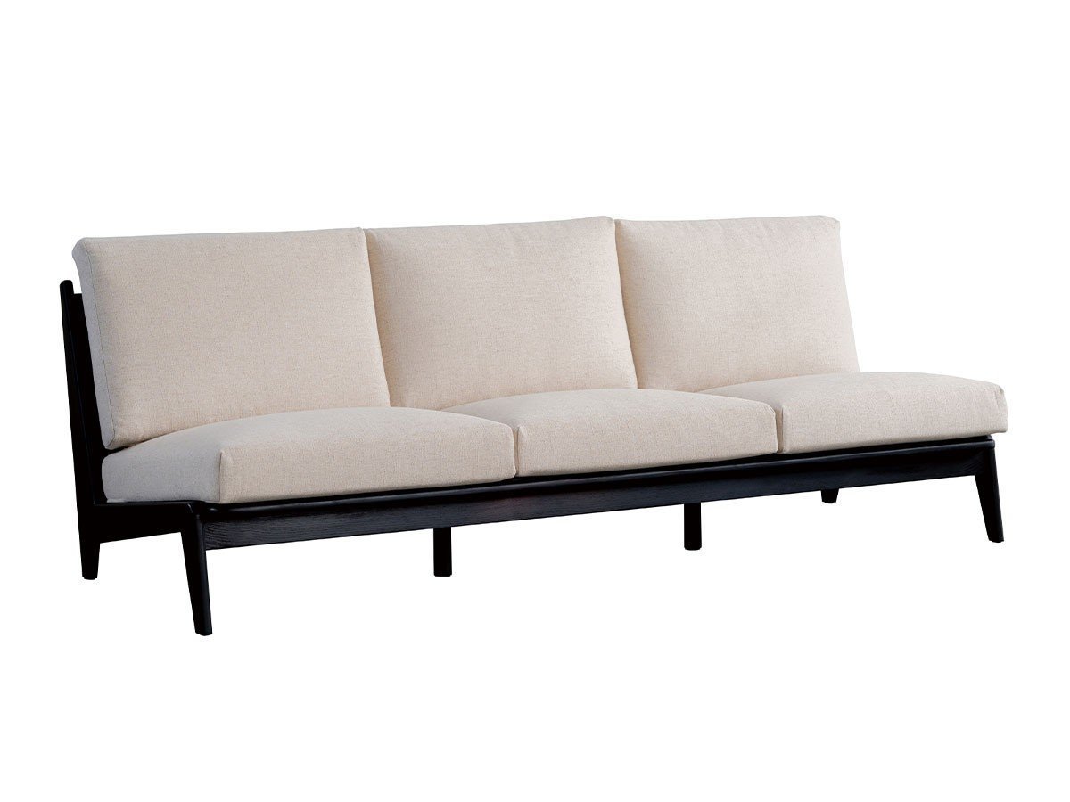 【ノーウェアライクホーム/NOWHERE LIKE HOME / GOODS】のCOLLATE Sofa / コレイト 3人掛けソファ インテリア・キッズ・メンズ・レディースファッション・服の通販 founy(ファニー) 　クッション　Cushion, Throw Pillow　ファブリック　Fabric, Textile　フェザー　Feather, Feather Detail　フォーム　Form　フレーム　Frame, Outline　ラタン　Rattan, Woven Rattan　エレガント 上品　Elegant　ホーム・キャンプ・アウトドア・お取り寄せ　Home Living / Home & Lifestyle / Camping Gear / Outdoor Camping　家具・インテリア　Home Furniture & Interior. Stylish & Functional Living Spaces　ソファー　Couches & Sofas　フレームブラック|ID: prp329100004630969 ipo3291000000033315404