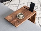 【ノーウェアライクホーム/NOWHERE LIKE HOME / GOODS】のTRAVIS Side Table / トラビス サイドテーブル 天板に配線孔があり、スマホやタブレットを充電しながら立てることができます。|ID:prp329100004630972